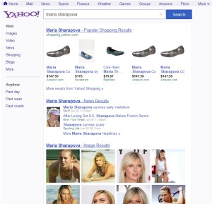 New Yahoo Search